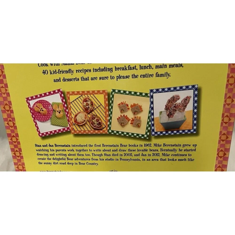 The Berenstain Bears' Country Cookbook Hardback Cub-Friendly Cooking Colorful